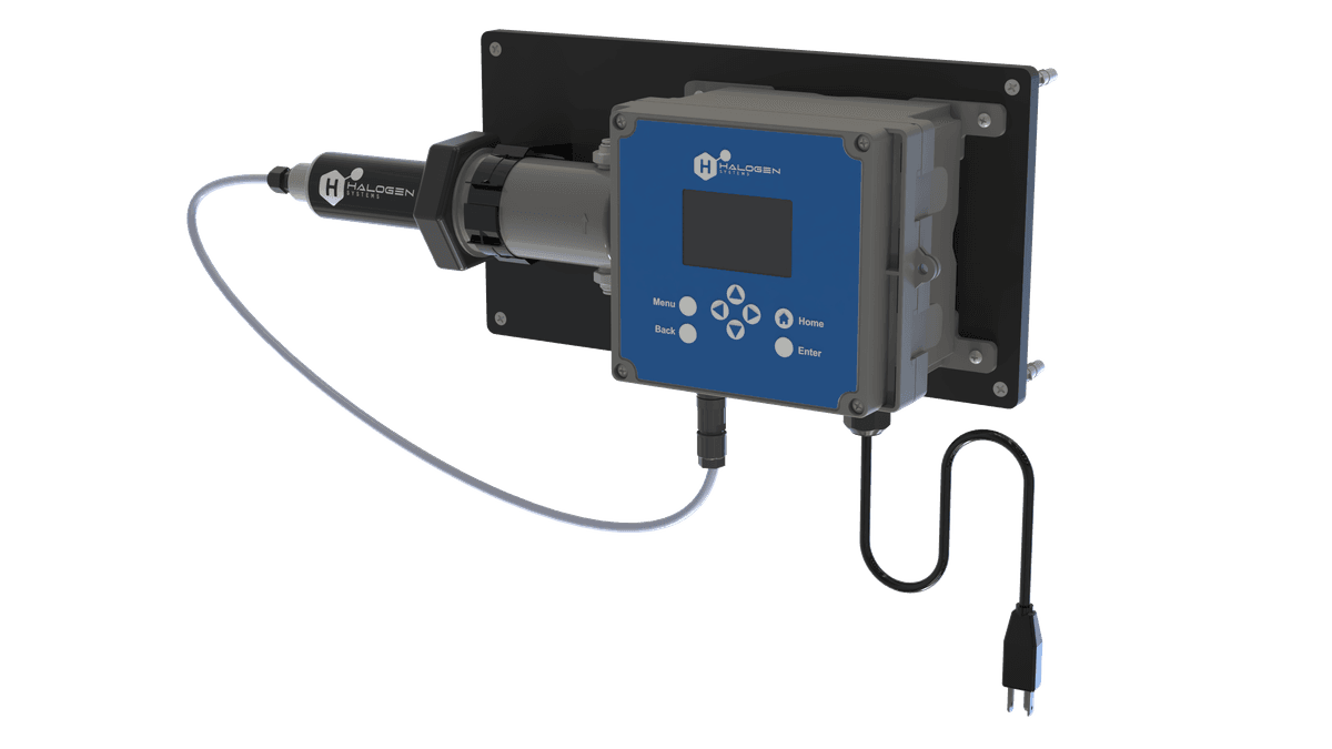 Halogen Systems D20 Controller and MP Sensor